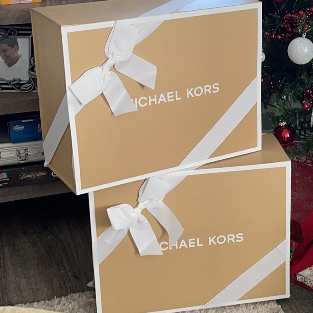 Micheal Kors Gift Boxes with Ribbon